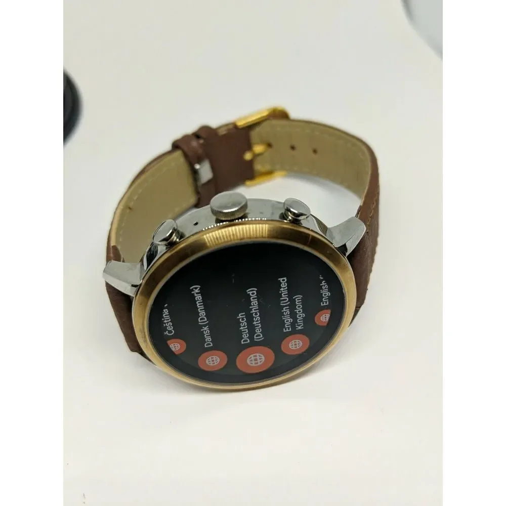 Fossil Gen 4 Authentic Genuine Digital Smart Watch FTW6016 BK245